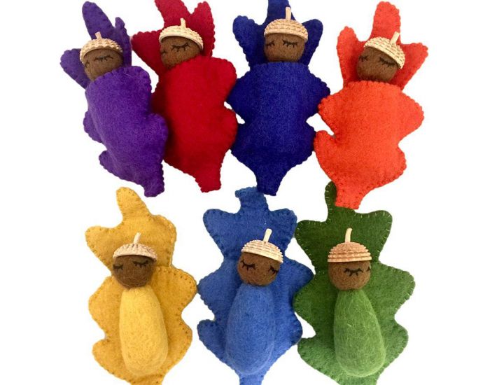 PAPOOSE TOYS R�veurs des Bois Rainbow - Set de 7 - D�s 3 ans - PAPOOSE TOYS (1)