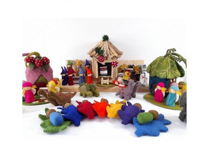 PAPOOSE TOYS R�veurs des Bois Rainbow - Set de 7 - D�s 3 ans - PAPOOSE TOYS (2)