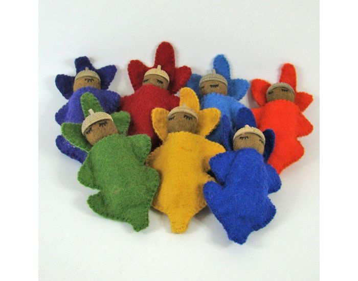 PAPOOSE TOYS R�veurs des Bois Rainbow - Set de 7 - D�s 3 ans - PAPOOSE TOYS (4)