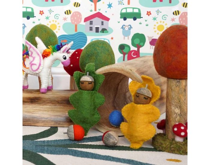PAPOOSE TOYS R�veurs des Bois Rainbow - Set de 7 - D�s 3 ans - PAPOOSE TOYS (6)