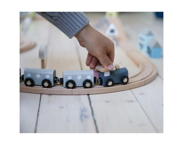 JABADABADO Grand Circuit Train en Bois - D�s 3 ans (3)