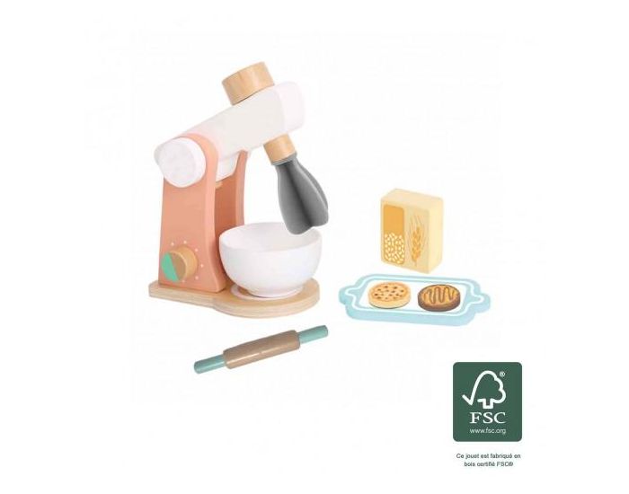TOOKY TOY Jouet en bois Mixeur de cuisine pour enfant - D�s 3 ans (3)