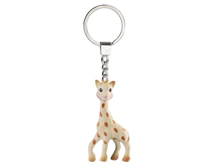 VULLI Coffret Sauvegardons les Girafes - Sophie la Girafe et son Porte-Cl  - Ds la naissance (1)