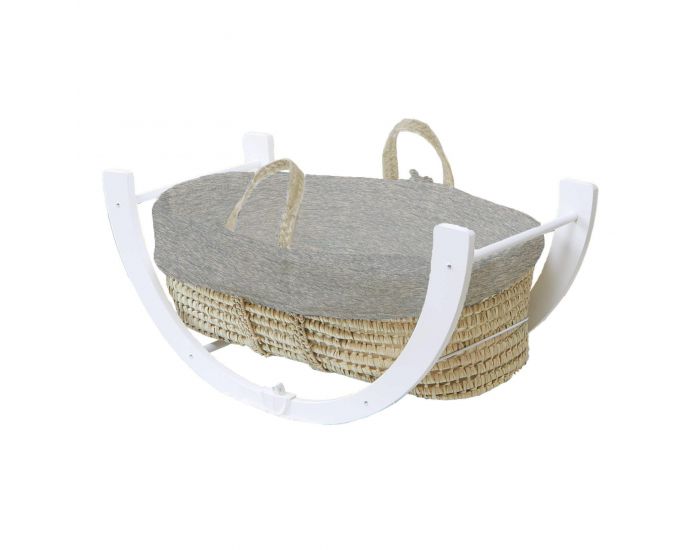 PREMIERS MOMENTS Couffin Perle + Support R�versible Shnuggle Blanc (1)