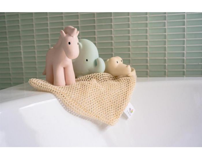 TIKIRI Set de 3 Animaux en Caoutchouc Naturel Marshmallow - D�s la naissance (3)
