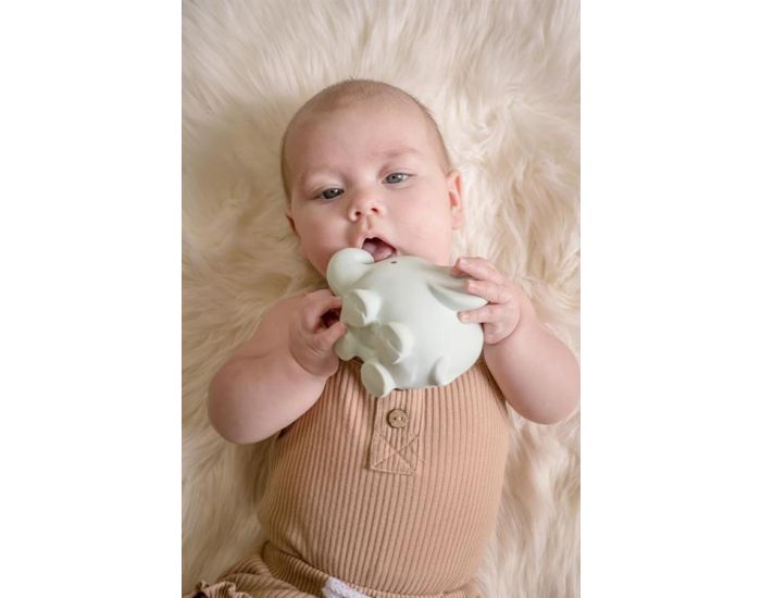 TIKIRI Set de 3 Animaux en Caoutchouc Naturel Marshmallow - D�s la naissance (5)