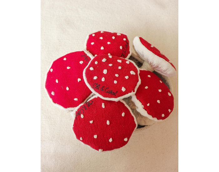 OLI ET CAROL Kit de Couture Spot et Spotty Le Champignon - D�s 6 ans (1)