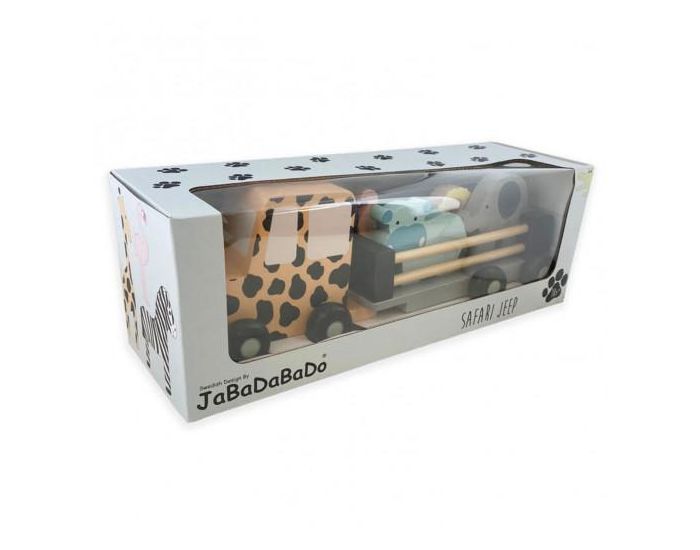 JABADABADO Jouet en Bois Grande Voiture Jeep Safari - D�s 18 mois (1)