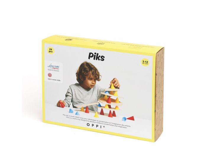 OPPI Jeu de Construction Piks  - Small Kit - D�s 3 ans  (4)