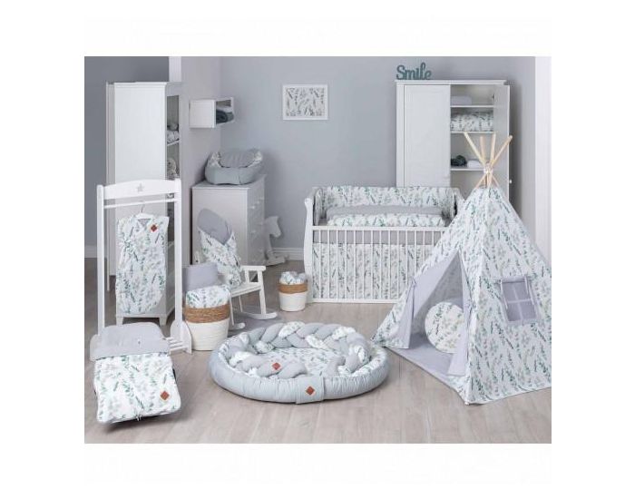 SEVIRA KIDS Couette et Oreiller - Enfant Pr�t � Dormir - Eucalyptus - 135 x 100 cm (2)