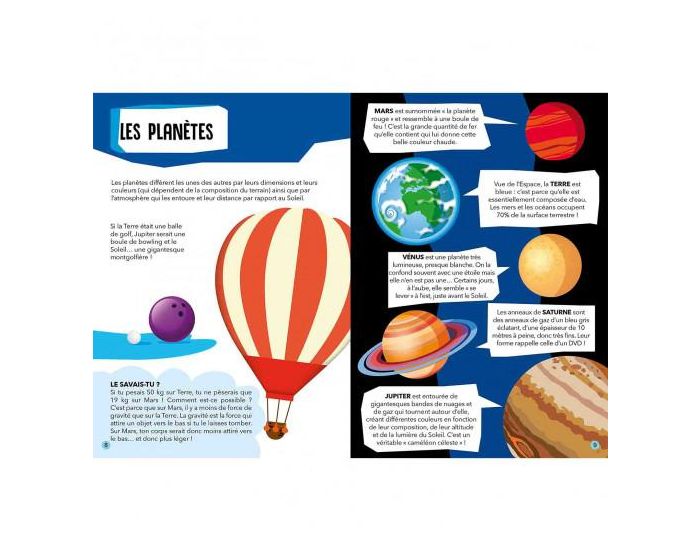 SASSI JUNIOR Puzzle & Livre Voyagez, d�couvrez, explorez, L'Espace, le syst�me solaire - D�s 6 ans (4)