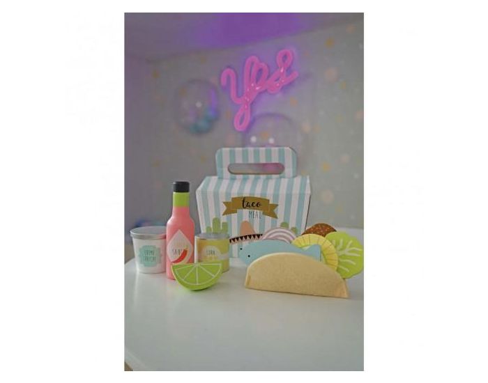 JABADABADO Jouet en Bois Dinette Tacos Set - D�s 2 ans (3)