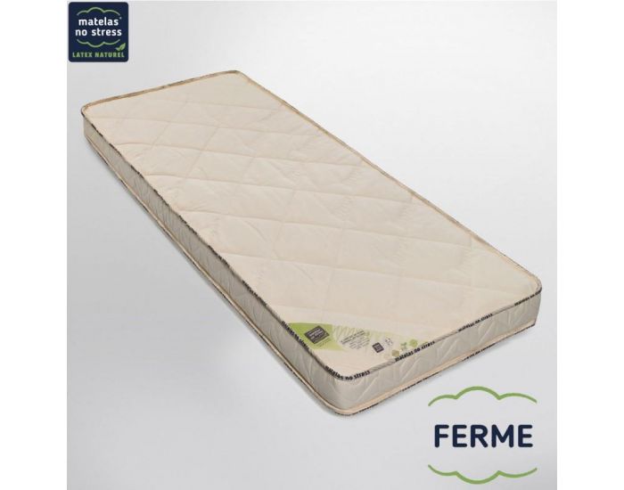 MATELAS NO STRESS Matelas Enfant Latex Naturel - 14 cm (1)