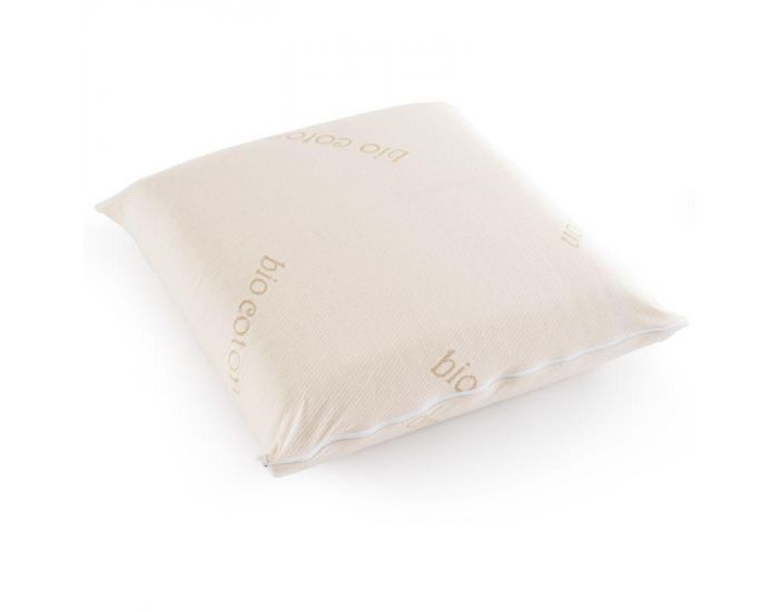 MATELAS NO STRESS Oreiller Bio en Coton et Latex bio - 60x60 cm (1)