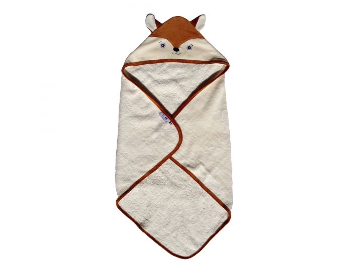 ALEXIA NAUMOVIC Cape De Bain Coton Biologique - Renard (2)