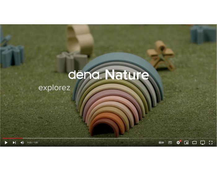 DENA Ensemble Personnages + Maisons + Arbres en silicone - D�s la Naissance  (6)