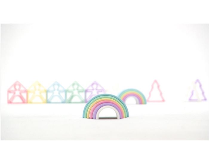 DENA Petit arc-en-ciel en Silicone - D�s La Naissance (6)
