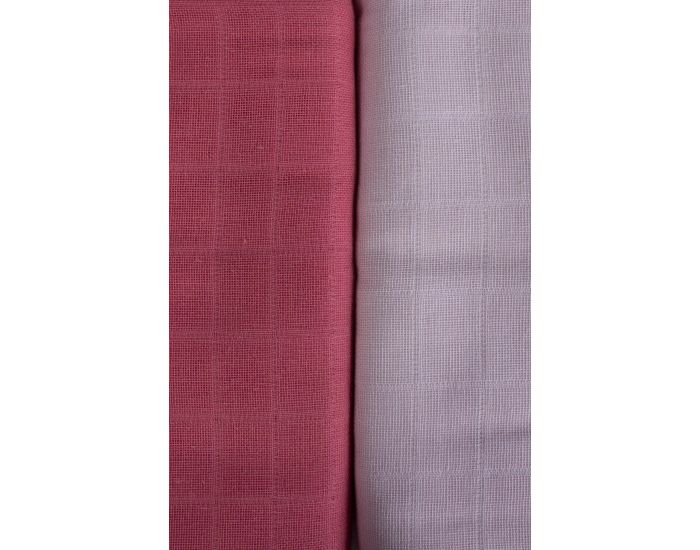 KADOLIS Maxi langes ultra doux Tencel� Coton Bio - Unis - Lot de 2 (1)