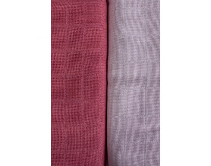 KADOLIS Maxi langes ultra doux Tencel� Coton Bio - Unis - Lot de 2 (6)