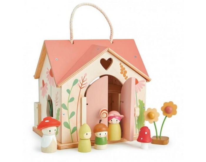 TENDER LEAF TOYS Maison de Poup�e en Bois Rosewood - D�s 3 ans  (1)