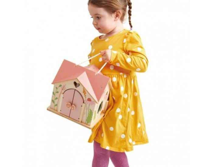 TENDER LEAF TOYS Maison de Poup�e en Bois Rosewood - D�s 3 ans  (2)