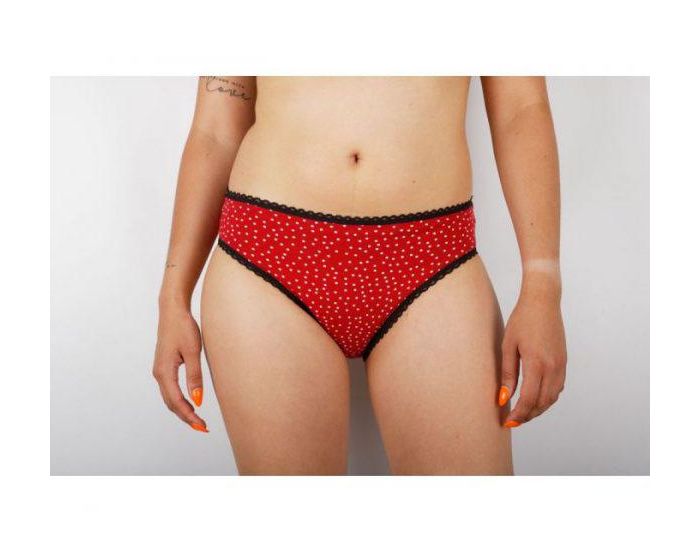 BIOLUNES Culotte Menstruelle en Coton Biologique - Barbara - Mini (2)