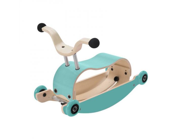 WISHBONE BIKE Mini Flip - Porteur & bascule Bleu (2)