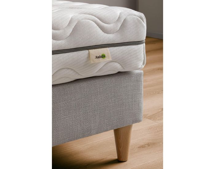 KADOLIS Sommier Tapissier - Scandinave - Base Bois (4)