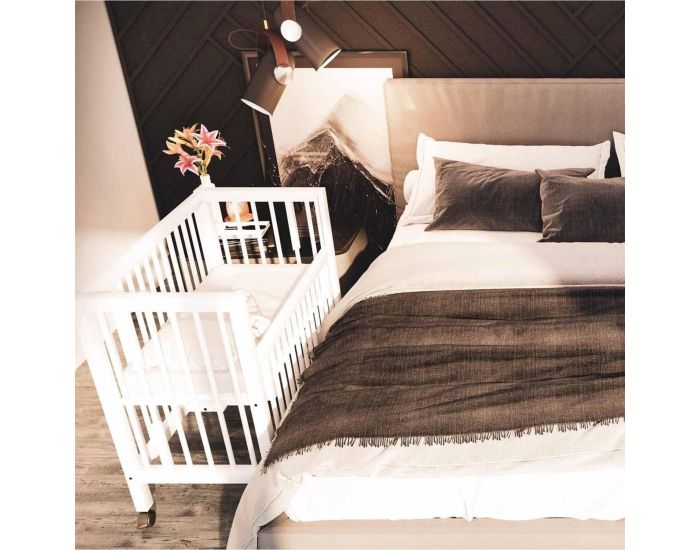 TISSI Lit Berceau Co-dodo � Barri�res Coulissantes (1)