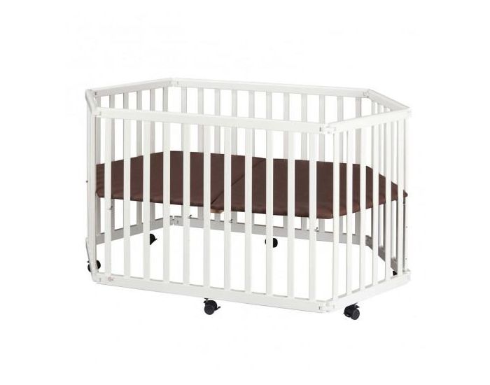 TISSI Parc B�b� Pliable - Bois Naturel (3)