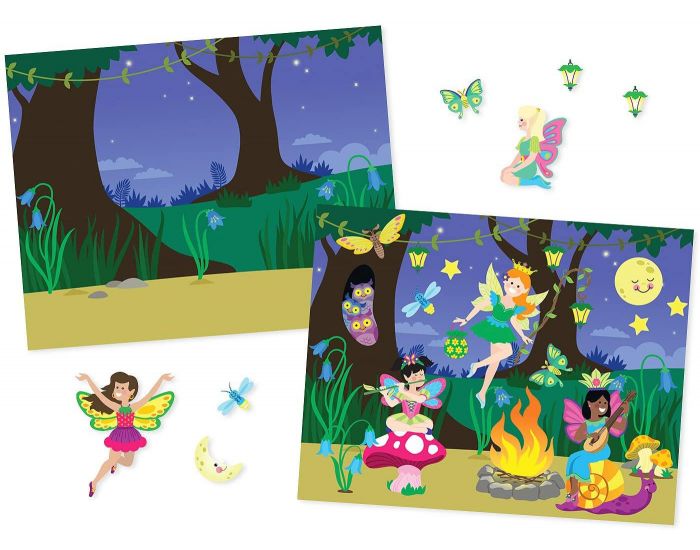 MELISSA & DOUG Autocollants r�utilisables - F�es - D�s 3 ans (1)