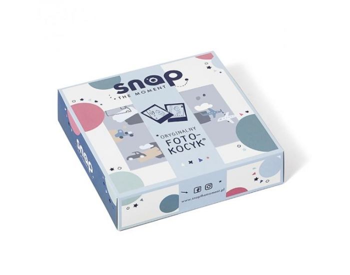 SNAP THE MOMENT Couverture tape Bb - Foggy blue (4)