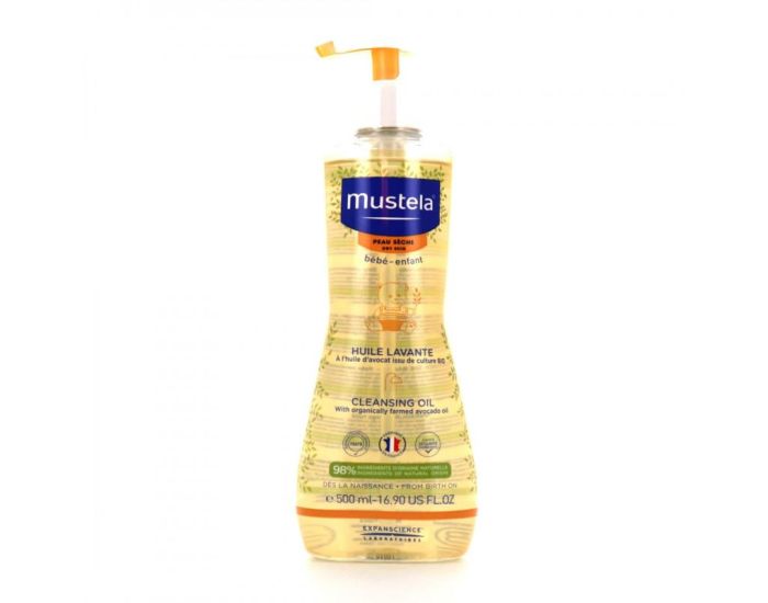 MUSTELA Huile Lavante - Huile d'Avocat Bio - 500 ml (1)