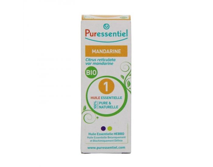 PURESSENTIEL - Huile Essentielle Mandarine Bio - 10ml (1)
