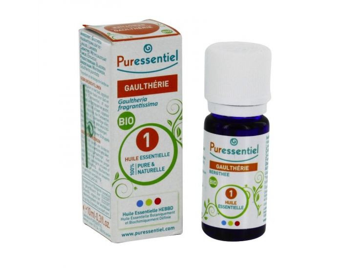 PURESSENTIEL - Huile Essentielle Gaulth�rie Bio - 10ml (1)