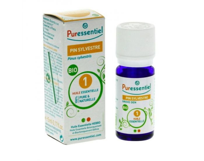 PURESSENTIEL - Huile Essentielle Pin Sylvestre Bio - 5ml (1)