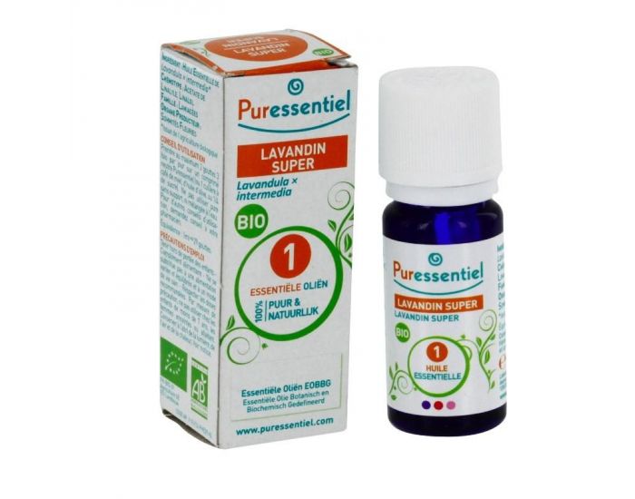 PURESSENTIEL - Huile Essentielle Lavandin Super Bio - 10ml (1)