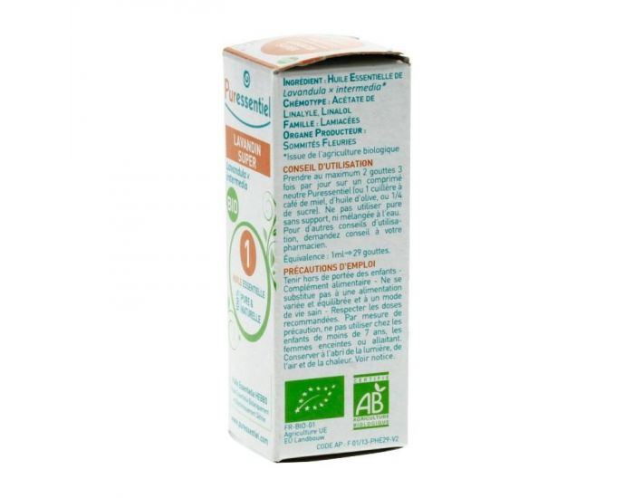 PURESSENTIEL - Huile Essentielle Lavandin Super Bio - 10ml (2)