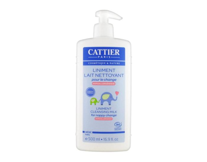 CATTIER Bb Liniment - Lait Nettoyant Pour le Change - 500 ml (1)