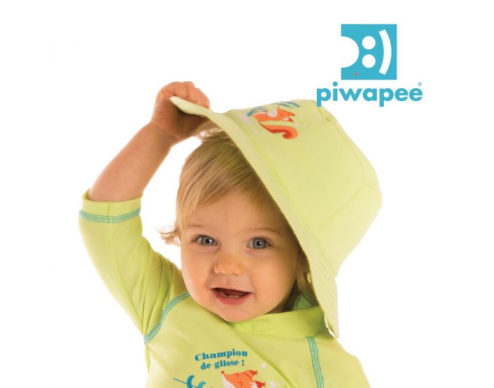 PIWAPEE Chapeau t - Ecureuil Vert Anis (1)