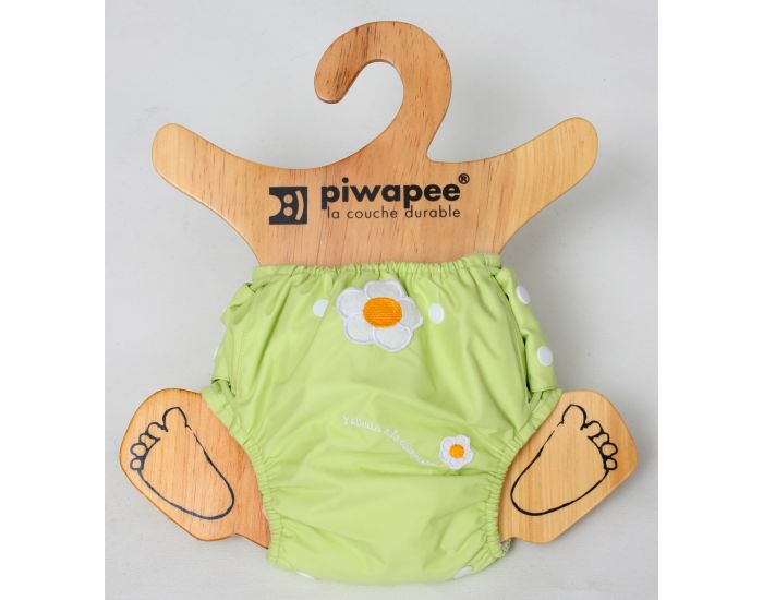 PIWAPEE Couche d'Apprentissage Step-in avec Ouverture Latrale - Bleue (2)