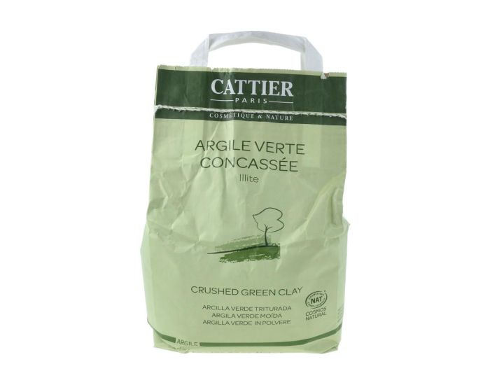 CATTIER  Argile Verte Concass�e - 3kg (1)