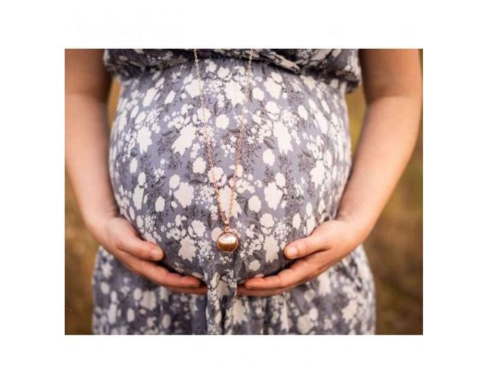 SEVIRA KIDS Bola de Grossesse - Feuille d'Or Rose (3)