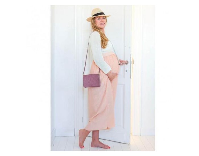 SEVIRA KIDS Bola de Grossesse - Feuille d'Or Rose (4)