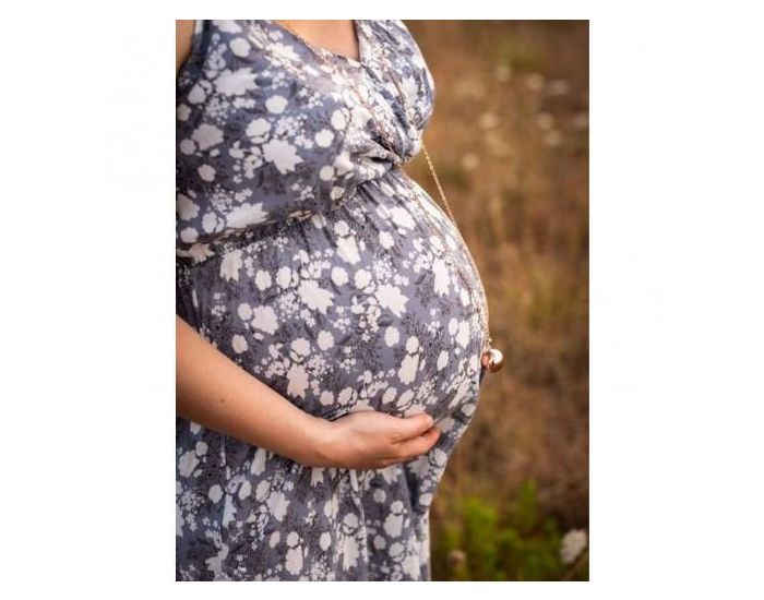 SEVIRA KIDS Bola de Grossesse - Feuille d'Or Rose (6)