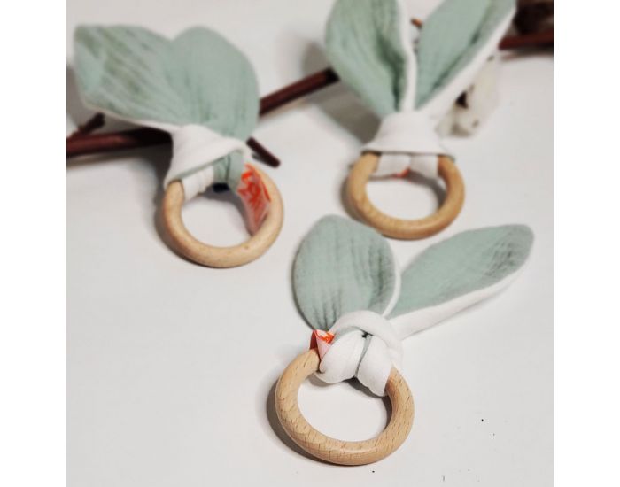 PAPATE Anneau de Dentition Bio - Vert (1)