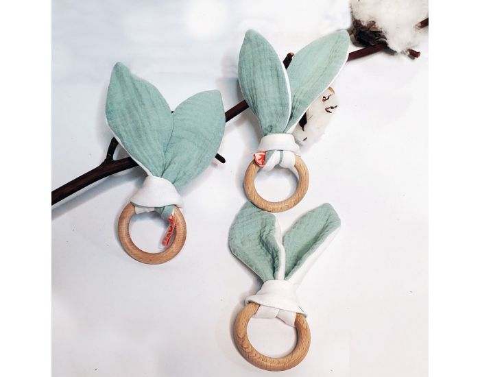 PAPATE Anneau de Dentition Bio - Vert (2)