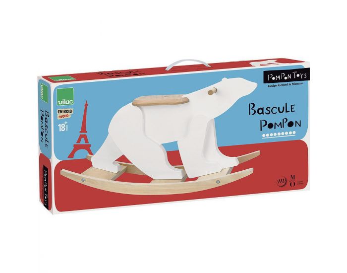 VILAC Bascule Ours Pompon - D�s 18 mois (2)