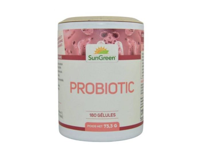 SUNGREEN Probiotic - 180 glules vgtales (3)