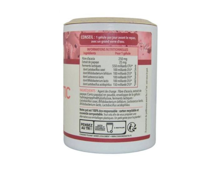 SUNGREEN Probiotic - 180 glules vgtales (4)